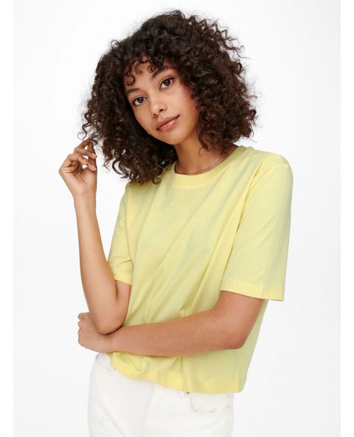 only 24 sleeved t shirt 15258548 lemon meringue 1
