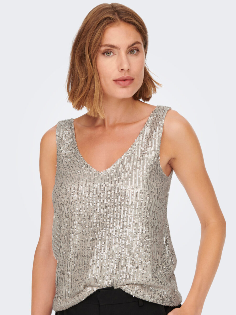 only sequintop grey 2
