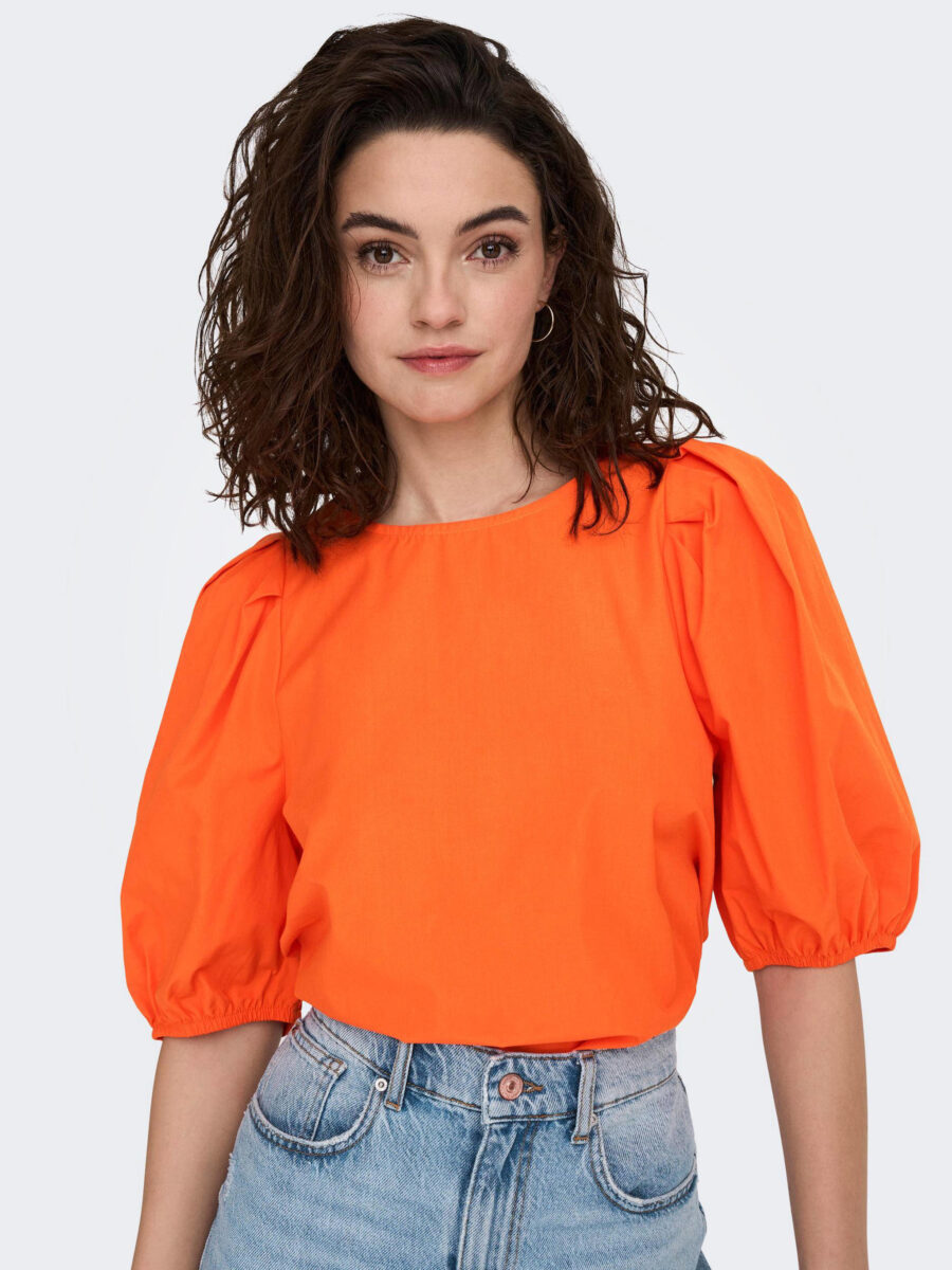 only blousetop onlclara oranje oranje 5715369796604 2