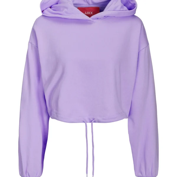 jackjones jxalfahoodie purple 1