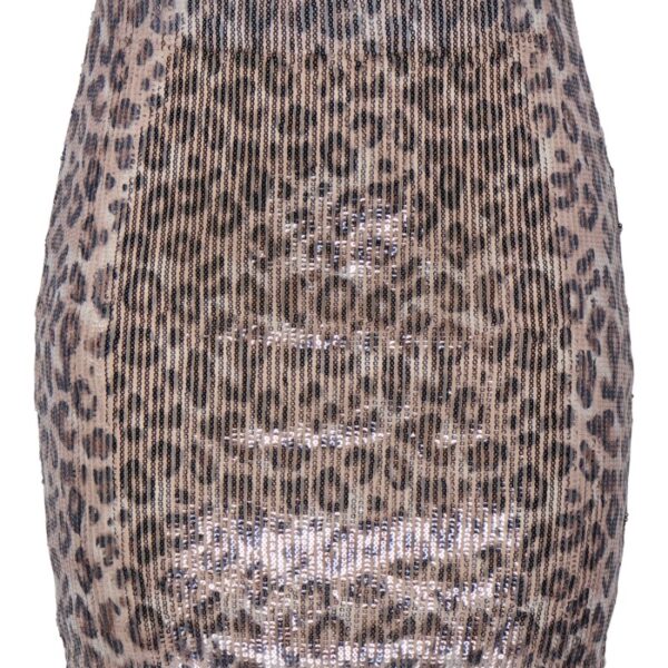 jdy leona sequins mini skirtleo front