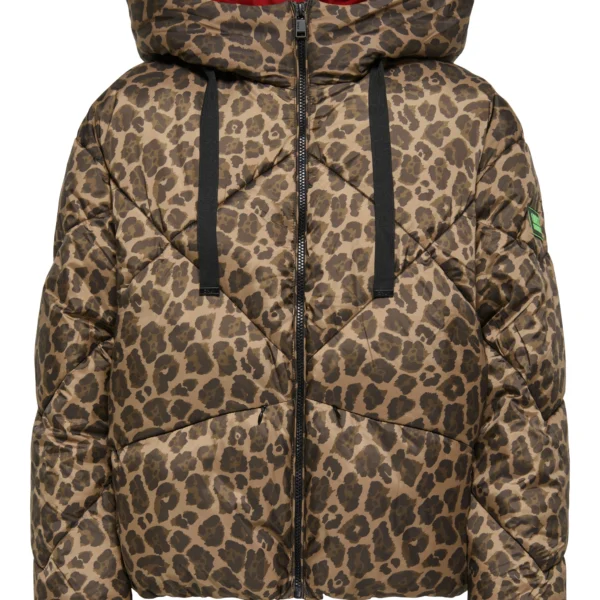 only onlastilifeshortpufferjacketccotw brown