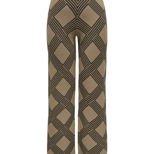 only spodnie dzianinowe anny 15327634 bezowy loose fit 0000305440884