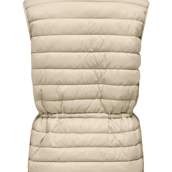 only jdyreneequiltwaistcoatotwsij γκρί (1)