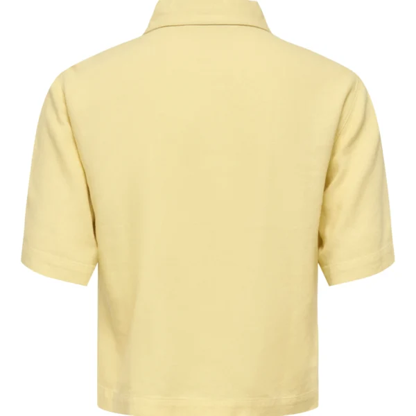 only onlgoas slinenblshirtccpnt κίτρινος (1)