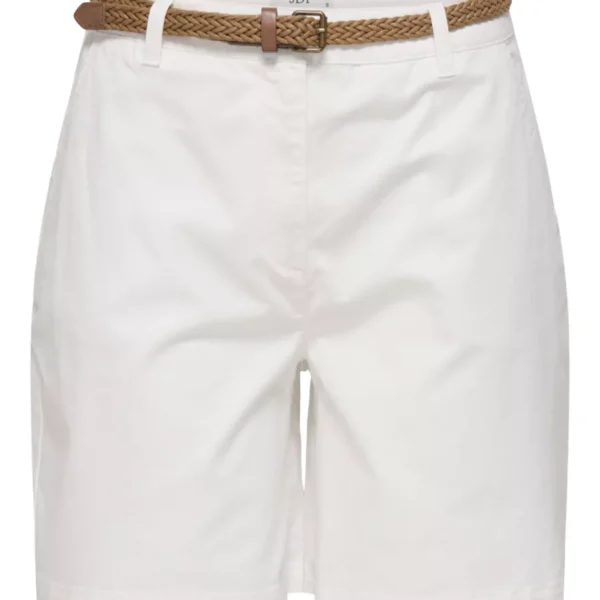 jdy jdychicago mw bermuda shorts wvn no 15369843 snow white wol wit