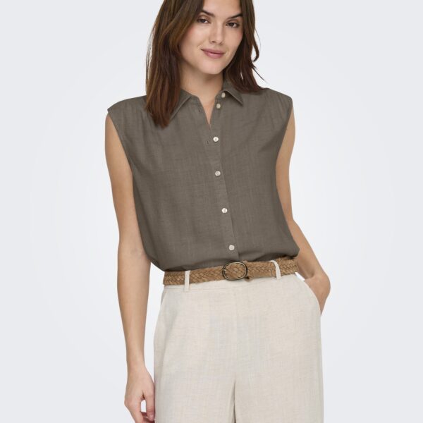 only 15367416 πουκάμισο walnut