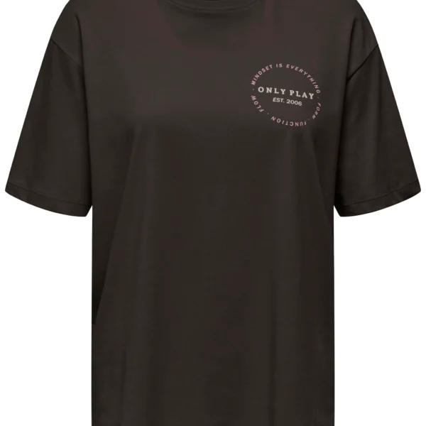 only play sportshirt onppica donkerbuin donkerbruin 5715907838469