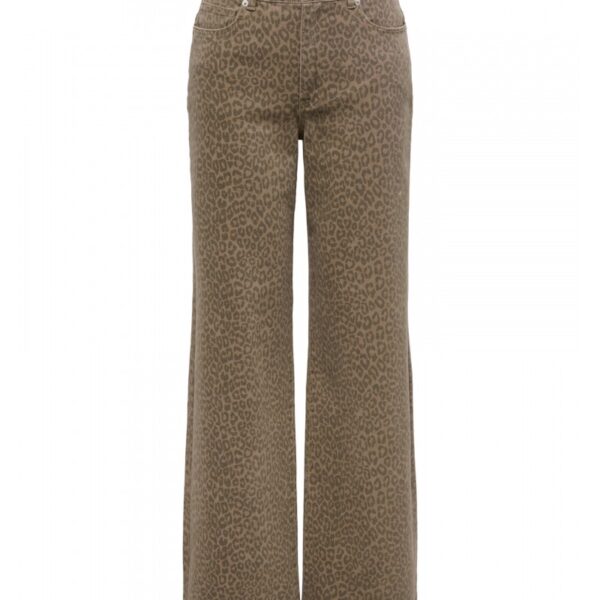 only onlmadison hw wide animal pant cc 15355777